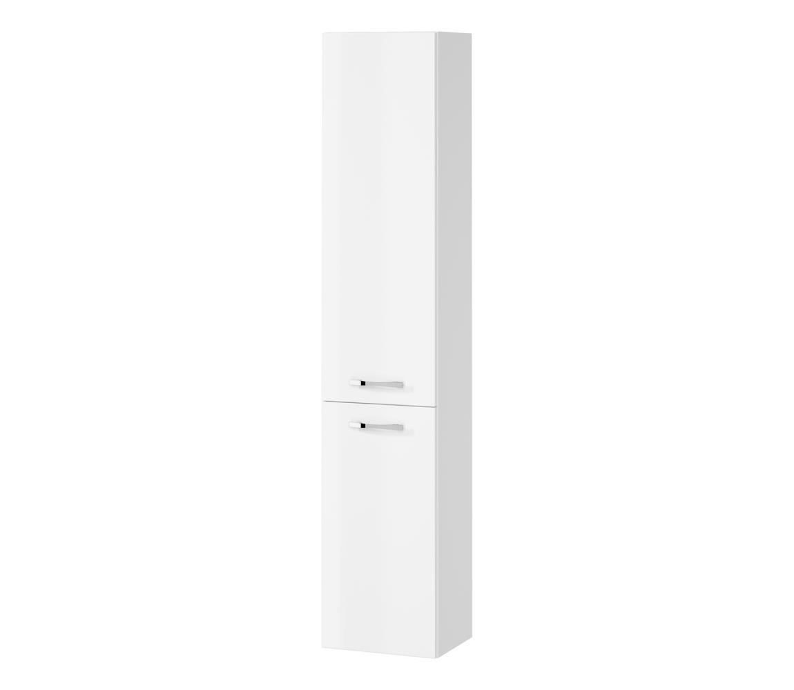 Cersanit S598-043-DSM - Závesná kúpeľňová skrinka NIKO 140x30 cm lesklá biela S598-043-DSM