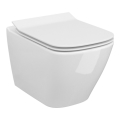 Cersanit S701-405-ECO - Závesné WC s WC sedátkom CITY keramika/biela