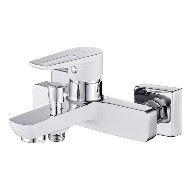 Cersanit S951-008 - Vaňová batéria MILLE biela/lesklý chróm