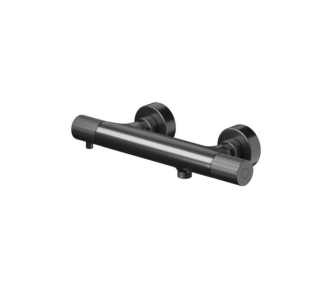Cersanit S951-583 - Termostatická sprchová batéria ZEN čierna S951-583