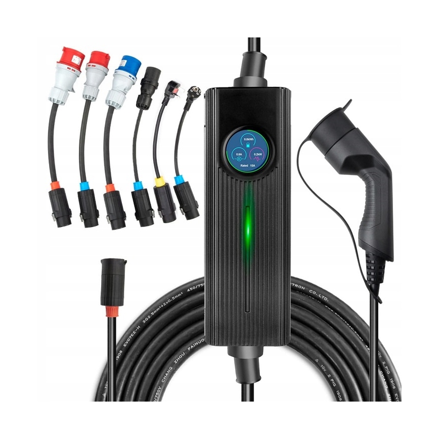 Cestovná nabíjacia stanica pre elektromobily 32A 16kW