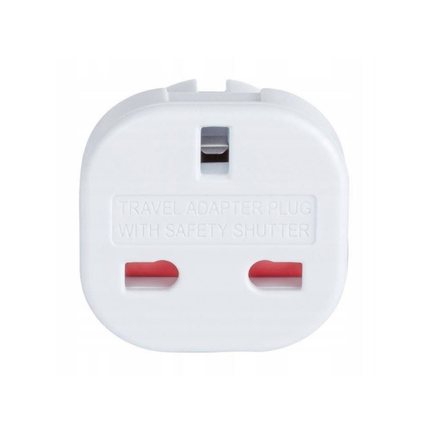 Cestovný adaptér pre UK do zásuvky EU
