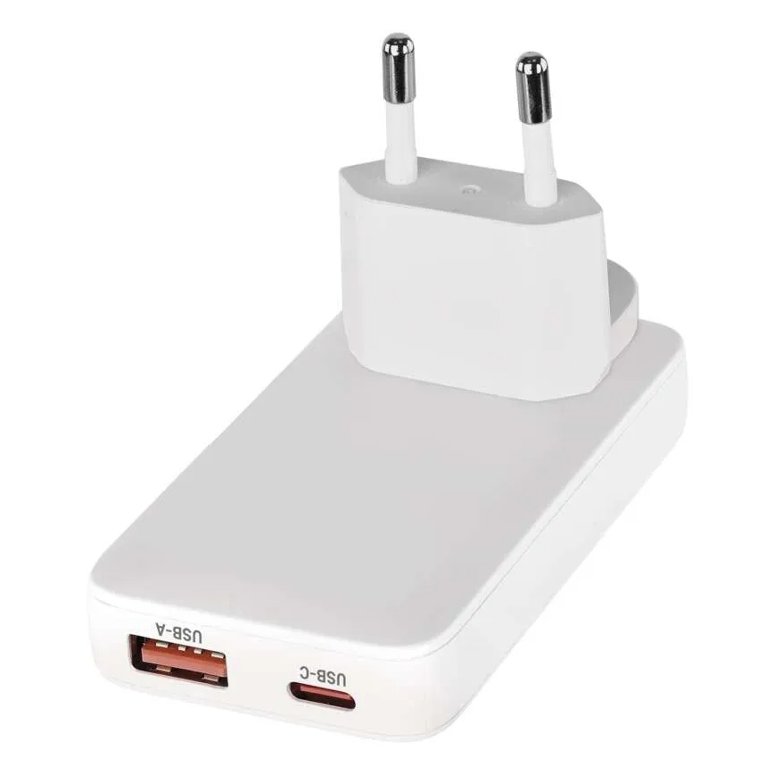 Cestovný adaptér s vymeniteľnými nástavcami USB GaN 100-250V