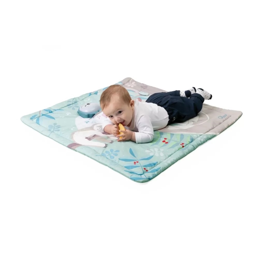 Chicco - Detská hracia deka 2v1 3xAAA sovička