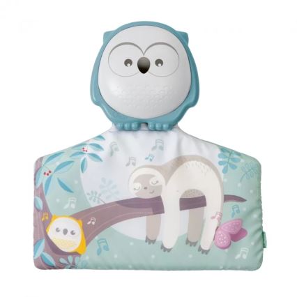 Chicco - Detská hracia deka 2v1 3xAAA sovička