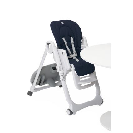 Chicco - Detská jedálenská stolička Polly Magic Relax tmavomodrá