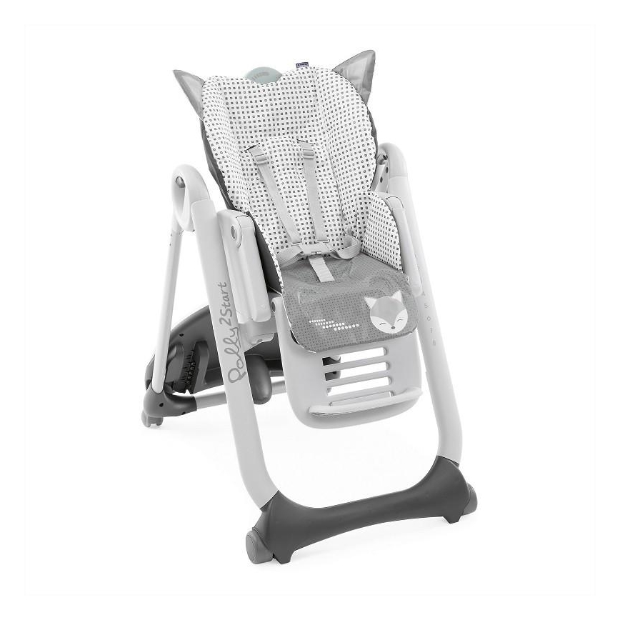 Chicco - Detská jedálenská stolička Polly2Start - Foxy