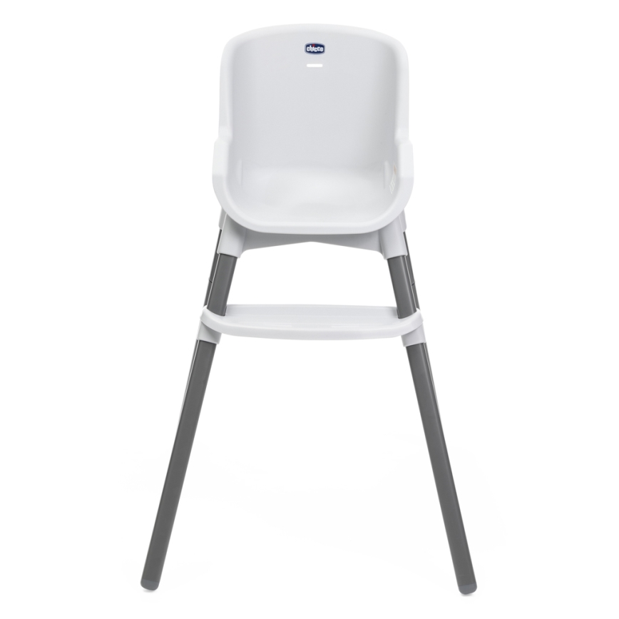 Chicco - Detská jedálenská stolička ZEST 3v1 biela/šedá