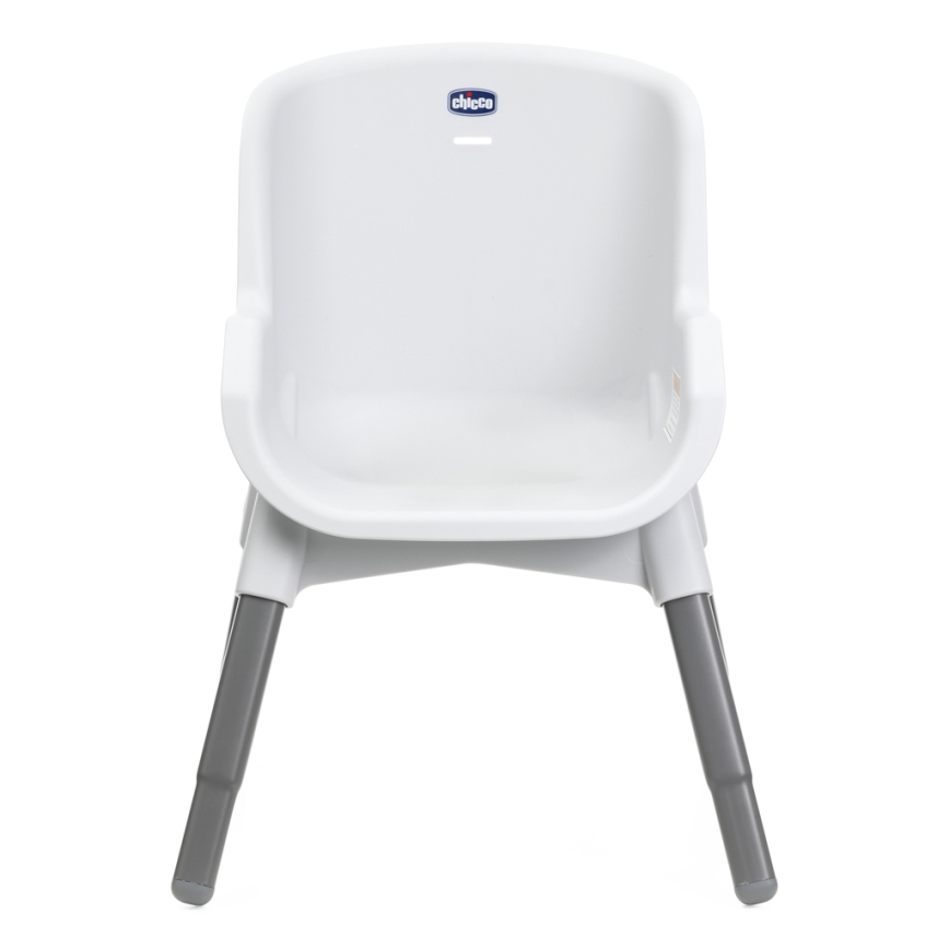 Chicco - Detská jedálenská stolička ZEST 3v1 biela/šedá