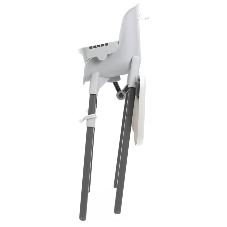 Chicco - Detská jedálenská stolička ZEST 3v1 biela/sivá