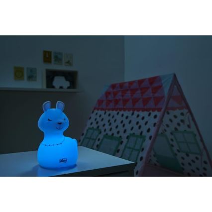 Chicco - Detská nočná lampička SWEET LIGHTS lama