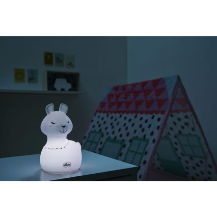 Chicco - Detská nočná lampička SWEET LIGHTS lama