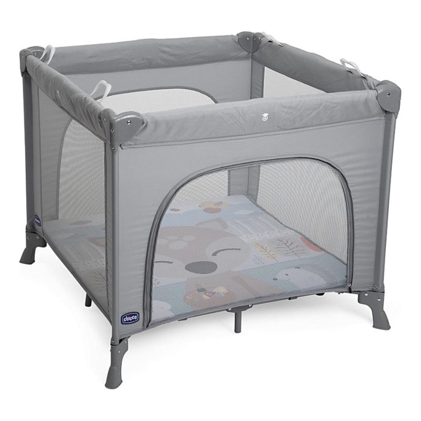 Chicco - Detská ohrádka FAWN šedá