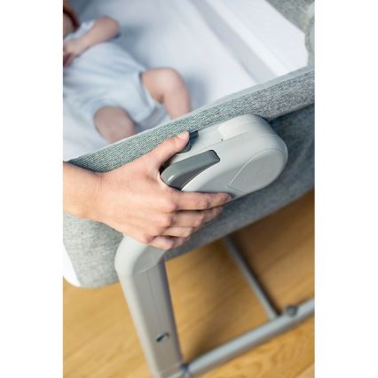 Chicco - Detská postieľka 2v1 NEXT2ME MAGIC EVO tmavošedá