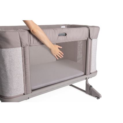 Chicco - Detská postieľka 3v1 NEXT2ME FOREVER šedá