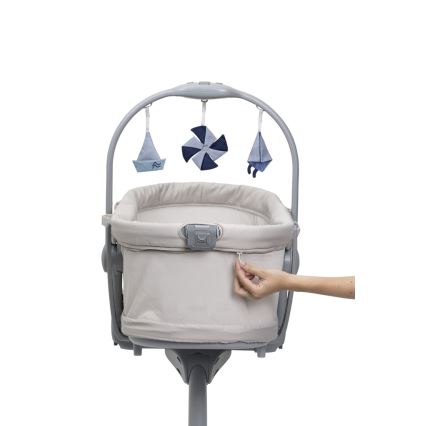 Chicco - Detská postieľka 5v1 BABY HUG PRO béžová
