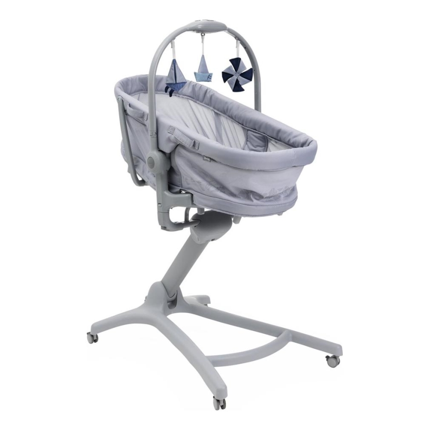 Chicco - Detská postieľka 5v1 BABY HUG PRO šedá