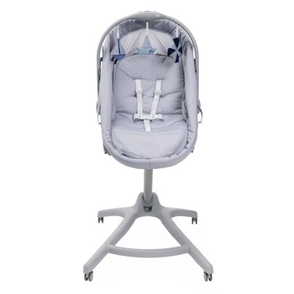 Chicco - Detská postieľka 5v1 BABY HUG PRO šedá