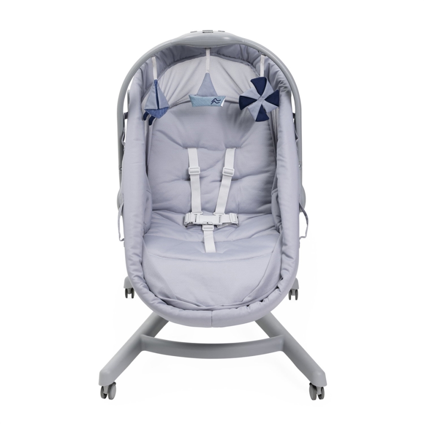 Chicco - Detská postieľka 5v1 BABY HUG PRO šedá