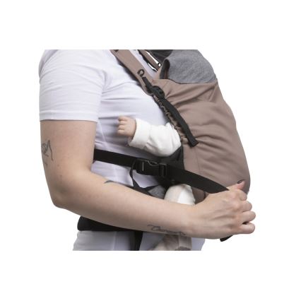 Chicco - Detské nosidlo SKIN FIT hnedá