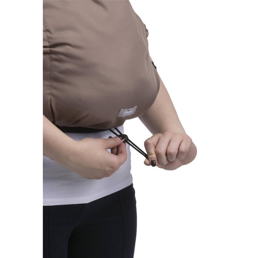 Chicco - Detské nosidlo SKIN FIT hnedá