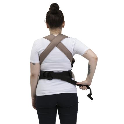 Chicco - Detské nosidlo SKIN FIT hnedá