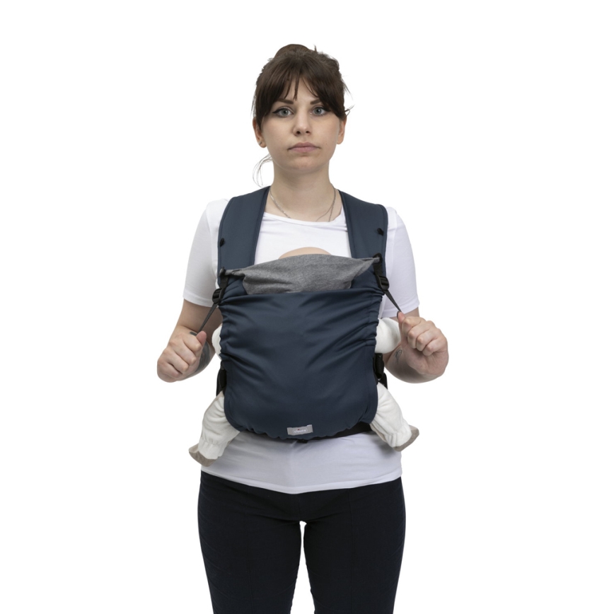 Chicco - Detské nosidlo SKIN FIT tmavomodrá