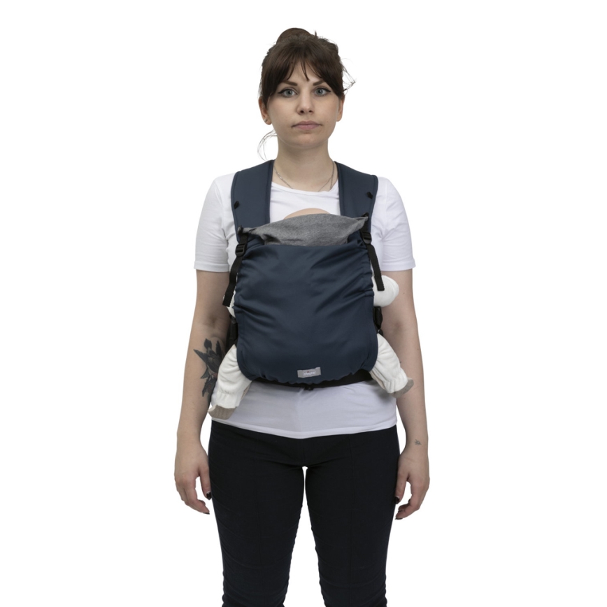 Chicco - Detské nosidlo SKIN FIT tmavomodrá