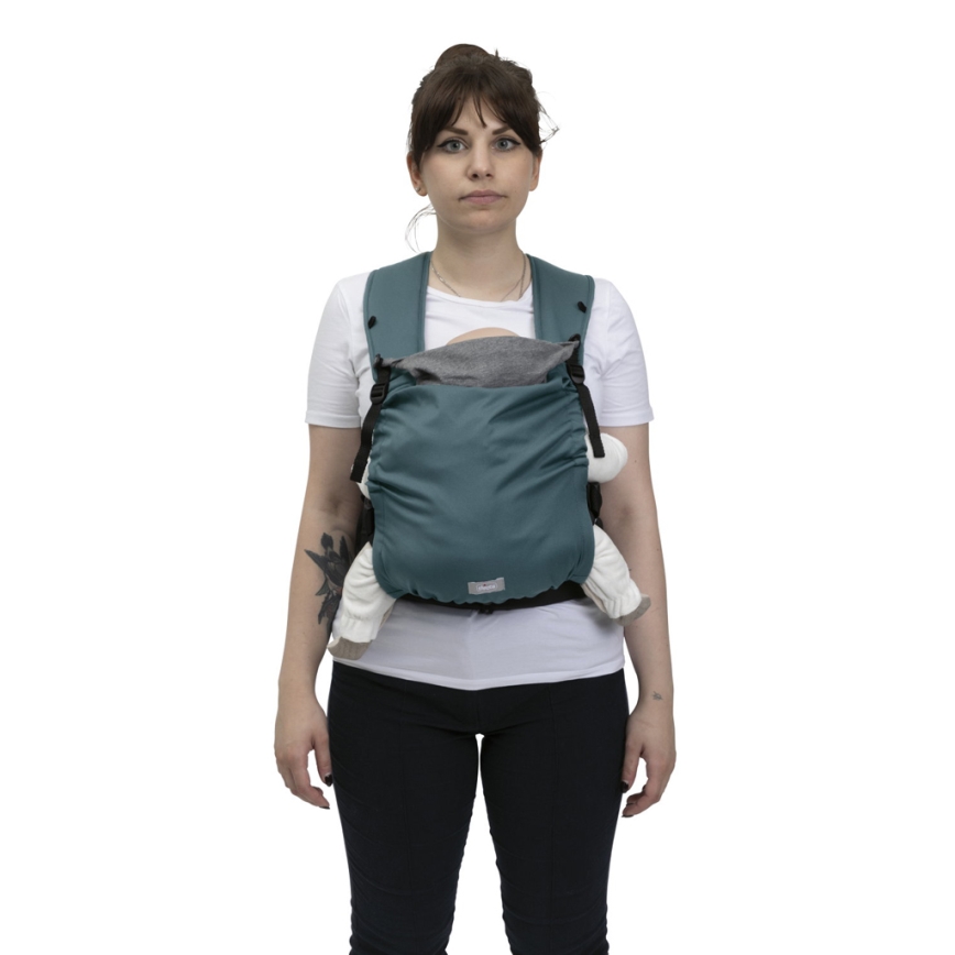 Chicco - Detské nosidlo SKIN FIT tyrkysová