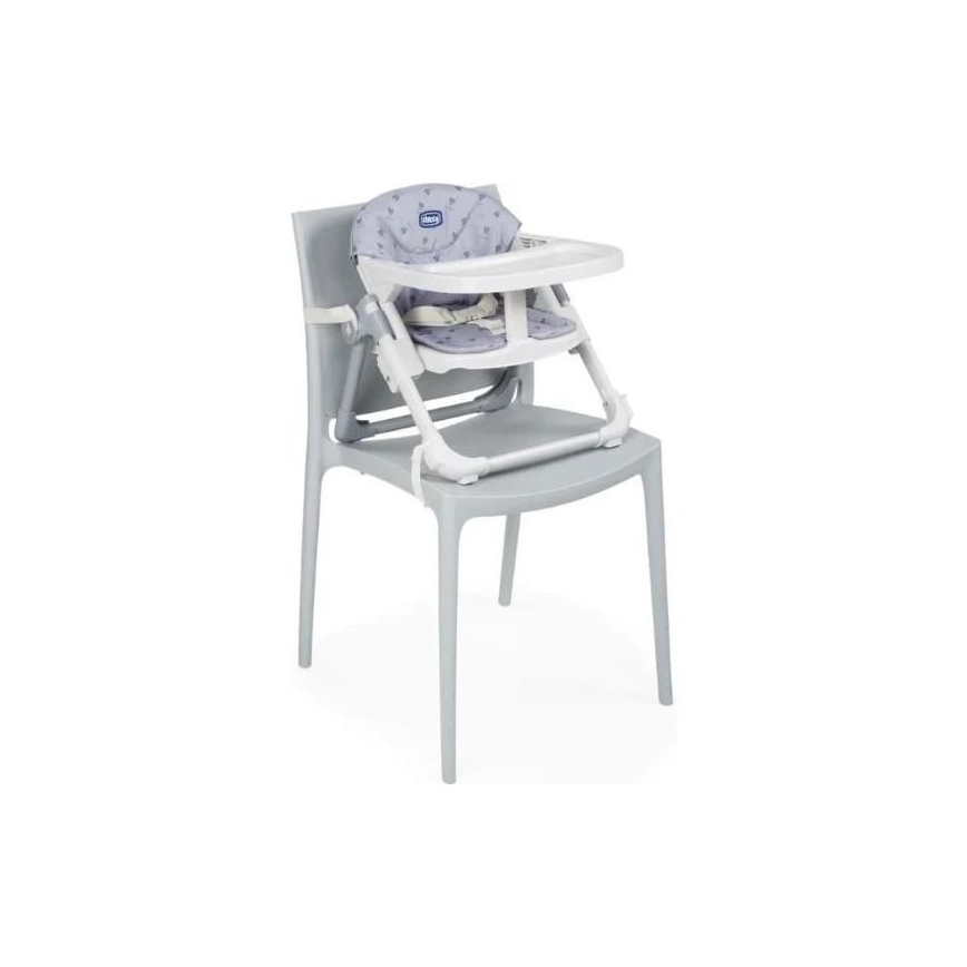 Chicco - Detský prenosný podsedák na stoličku CHAIRY modrá
