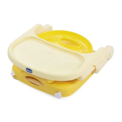 Chicco - Detský prenosný podsedák na stoličku POCKET SNACK žltá