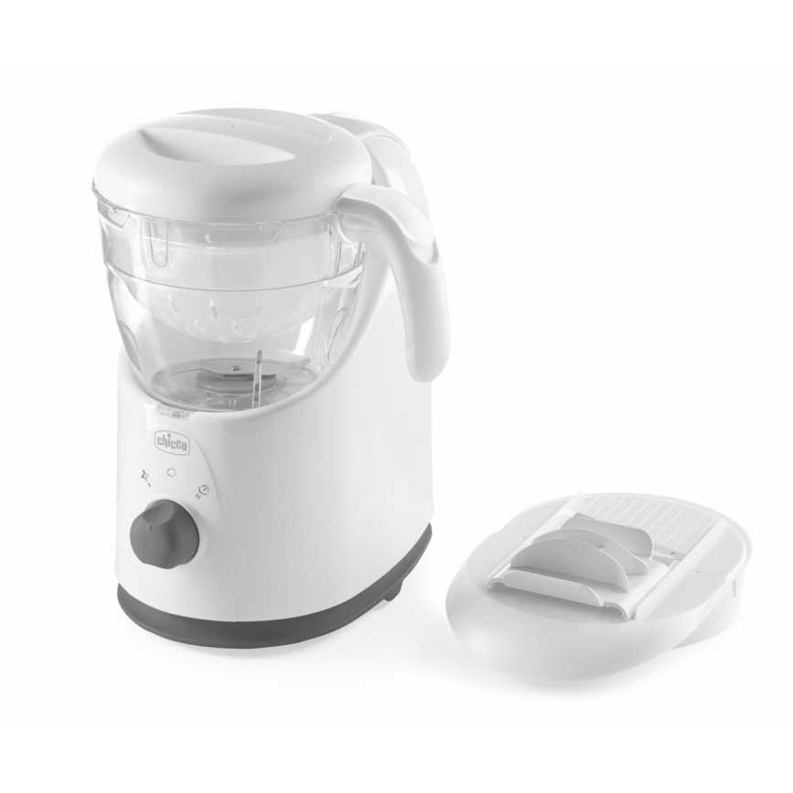 Chicco - Parný hrniec a mixér 4v1 EASY MEAL