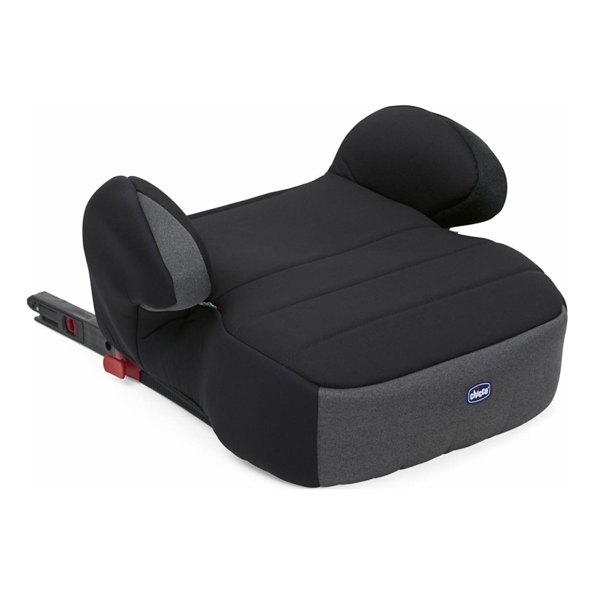 Chicco - Podsedák do auta QUASAR FIX i-Size (126-150 cm) čierna/šedá