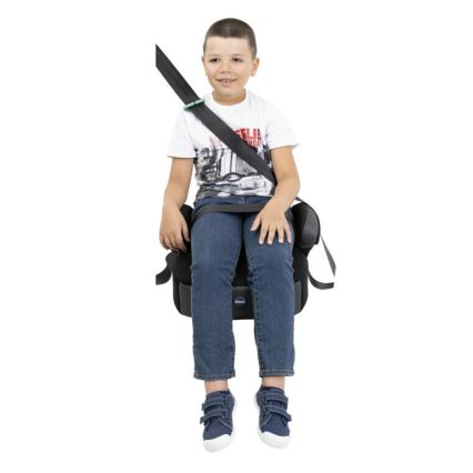 Chicco - Podsedák do auta QUASAR FIX i-Size (126-150 cm) čierna/šedá