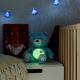 Chicco - Projektor s melódiou BABY BEAR 3xAAA modrá