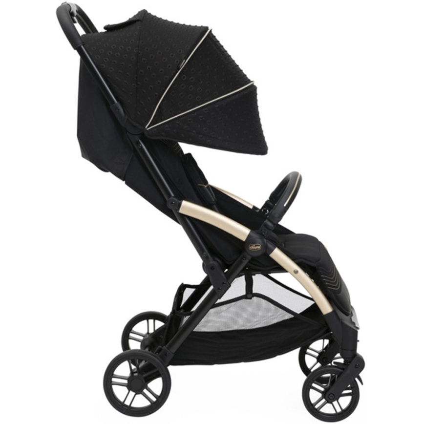 Chicco - Športový kočík GOODY XPLUS Black Re_Lux Eco+ + odrážadlo ALL AROUND