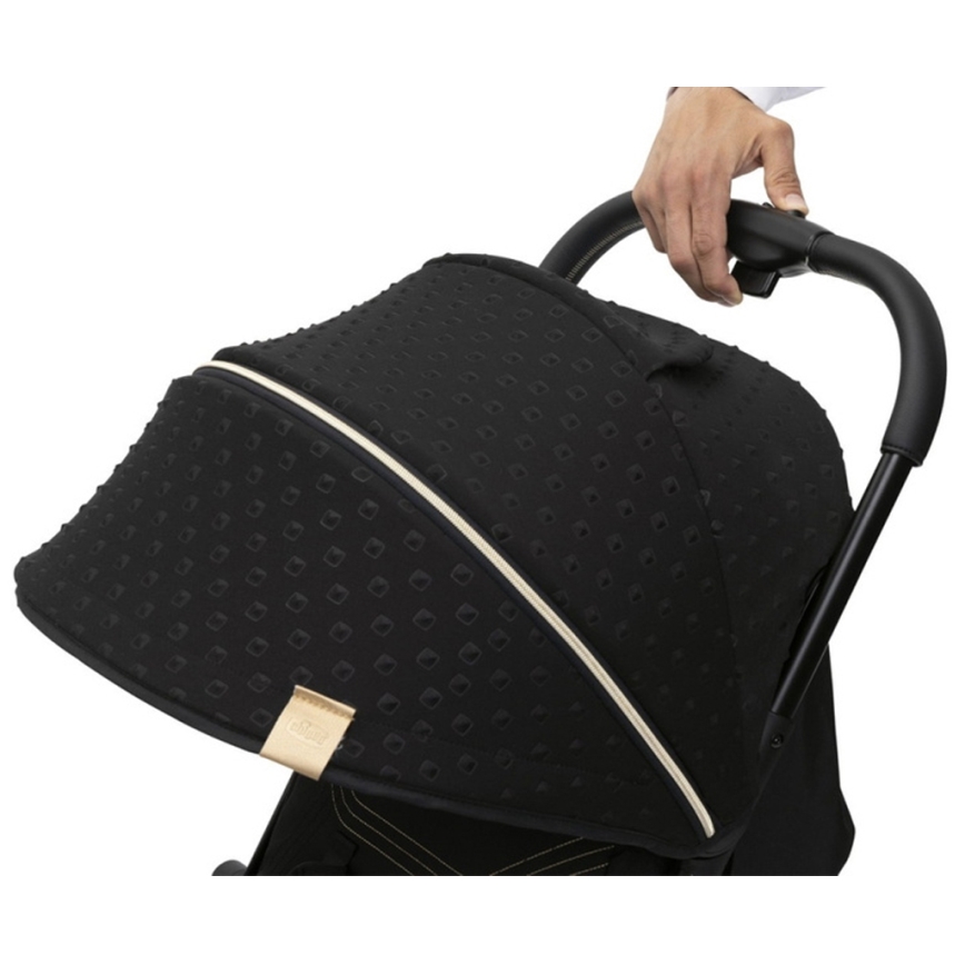 Chicco - Športový kočík GOODY XPLUS Black Re_Lux Eco+ + odrážadlo ALL AROUND