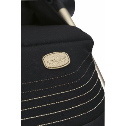 Chicco - Športový kočík GOODY XPLUS Black Re_Lux Eco+ + odrážadlo ALL AROUND