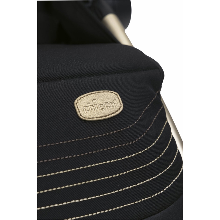 Chicco - Športový kočík GOODY XPLUS Black Re_Lux Eco+ + odrážadlo ALL AROUND