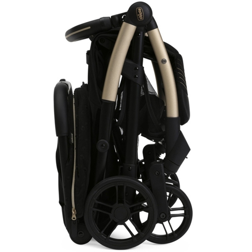 Chicco - Športový kočík GOODY XPLUS Black Re_Lux Eco+ + odrážadlo ALL AROUND