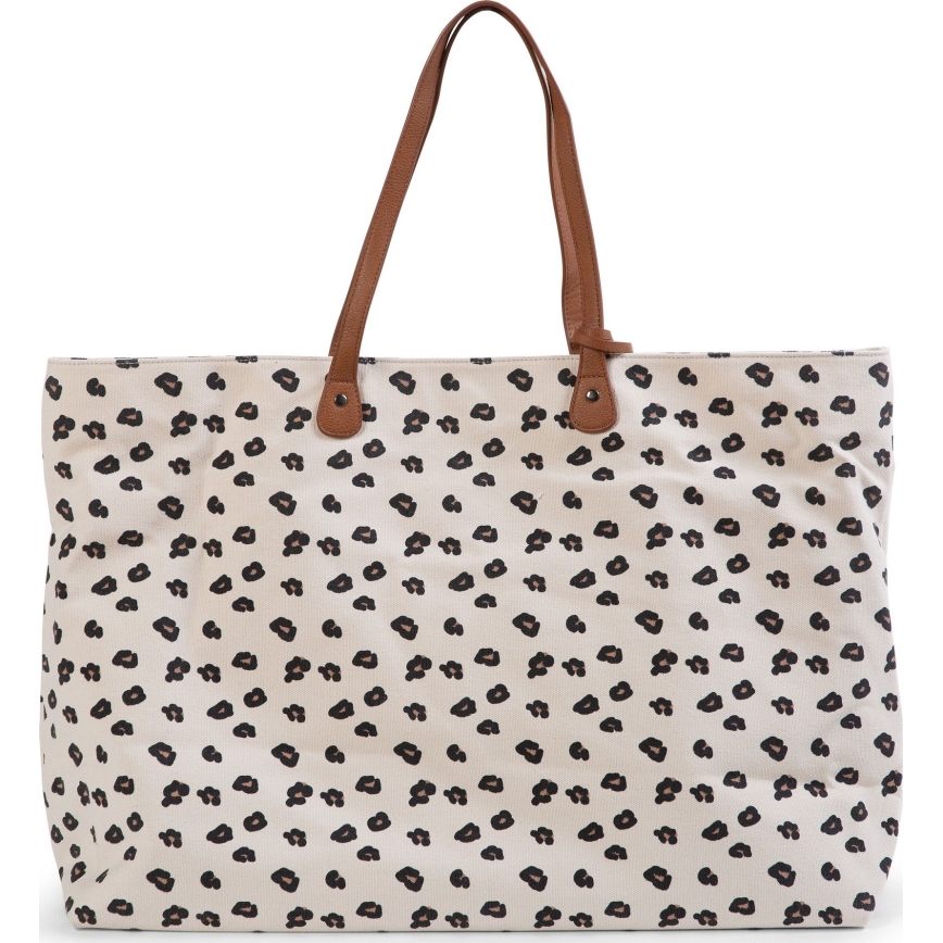 Childhome - Cestovná taška FAMILY BAG leopard