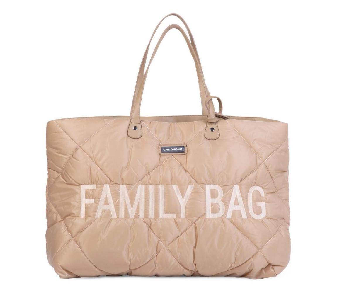 Childhome Cestovná taška Bag Puffered Beige