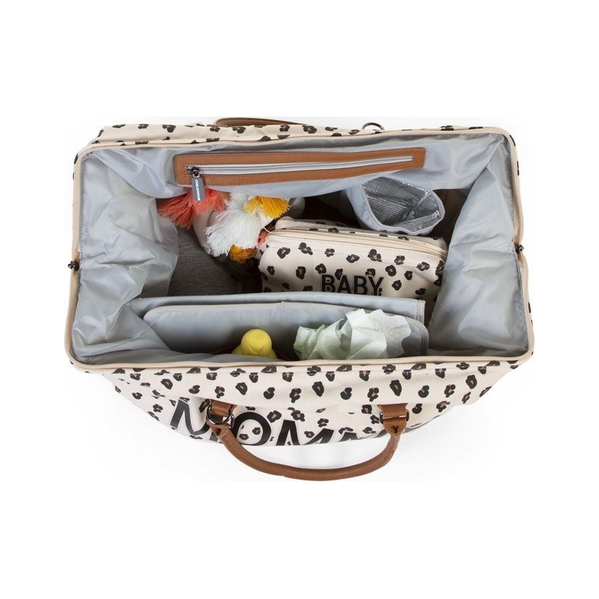 Childhome - Prebaľovacia taška MOMMY BAG leopard