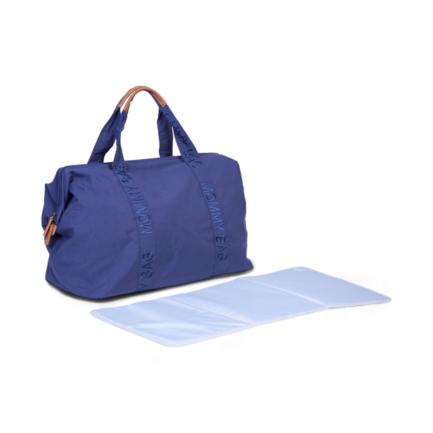 Childhome - Prebaľovacia taška MOMMY BAG modrá