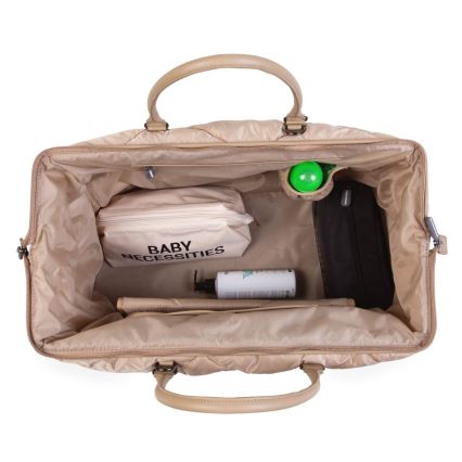 Childhome - Prebaľovacia taška MOMMY BAG PUFFERED béžová