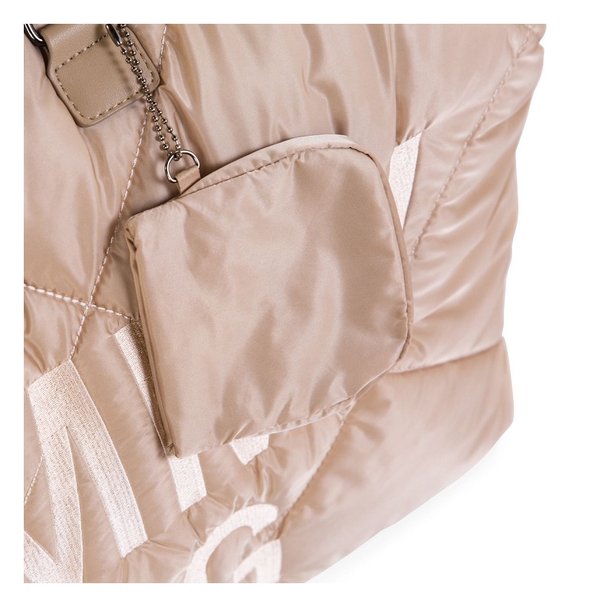 Childhome - Prebaľovacia taška MOMMY BAG PUFFERED béžová