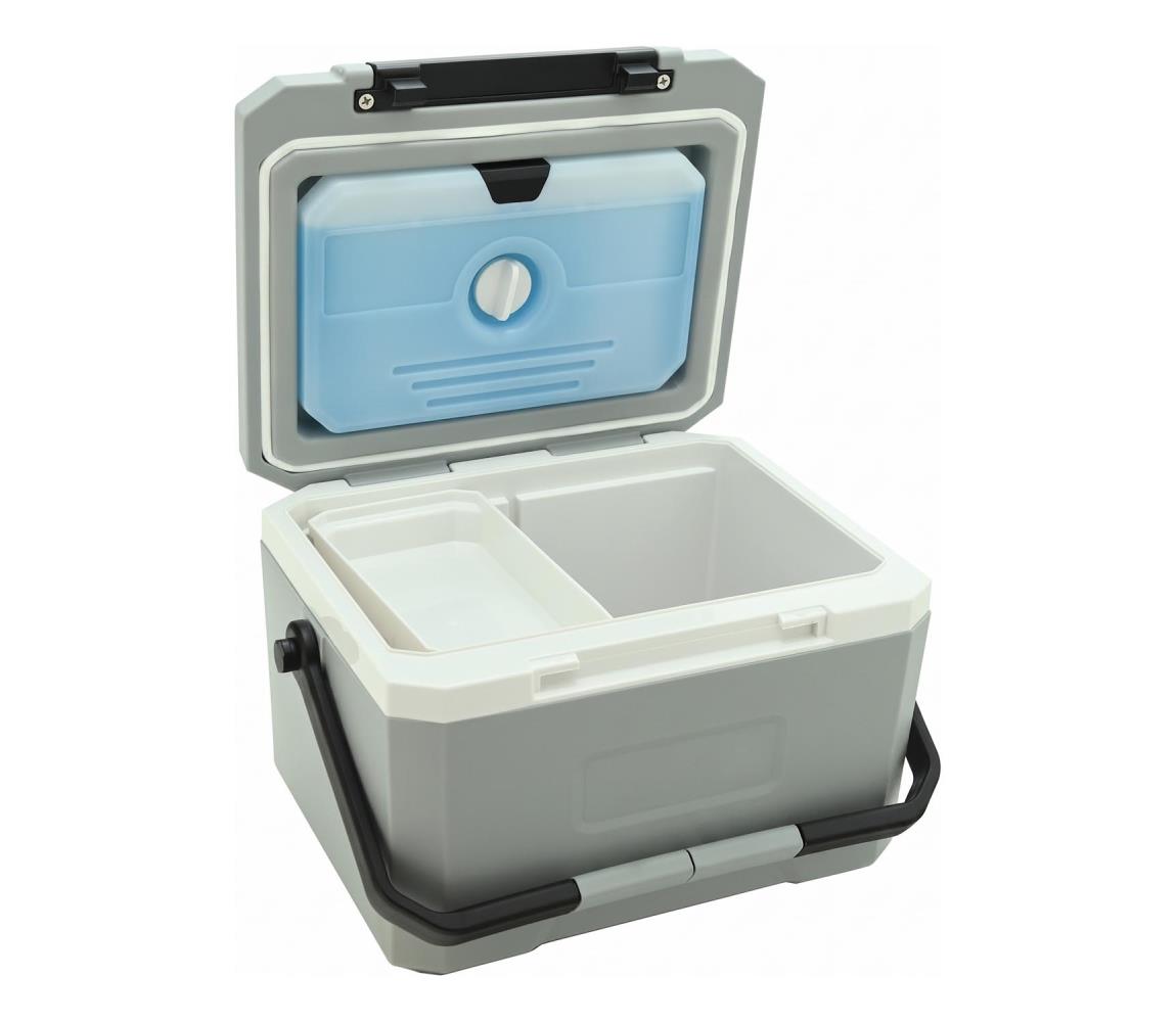 Chladiaci box s chladiacou vložkou 5 l sivý 06518