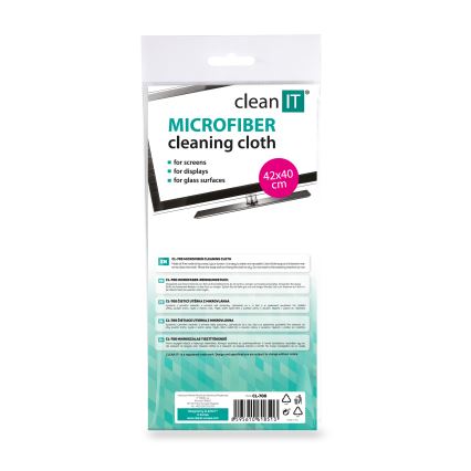 CLEAN IT CL-700 - Čistiaca utierka z mikrovlákna 40x42 cm modrá