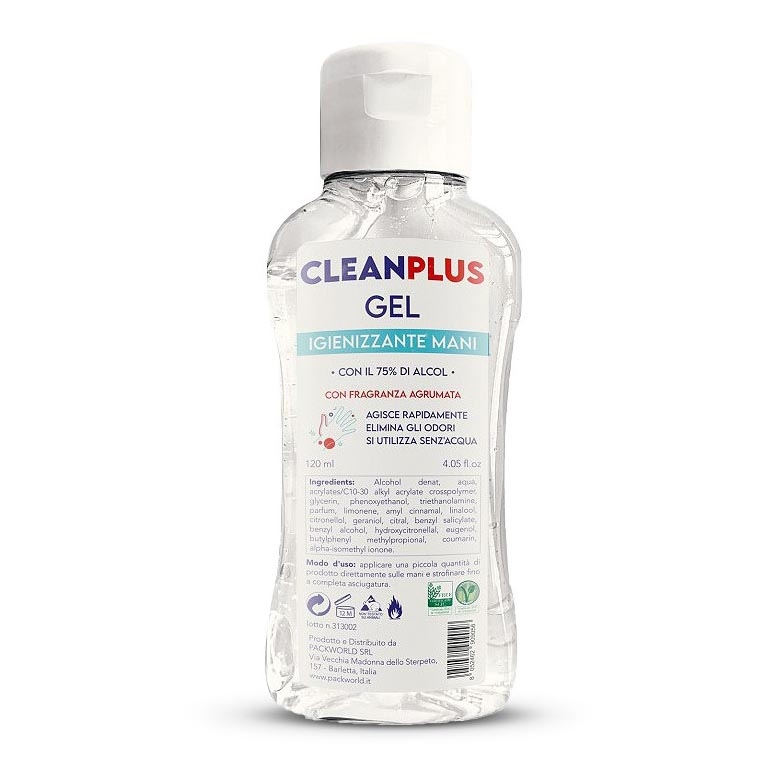 CleanPlus - Dezinfekčný gél na ruky 120 ml