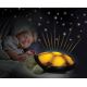 Cloud B - Detská nočná lampička s projektorom 3xAA korytnačka zelená